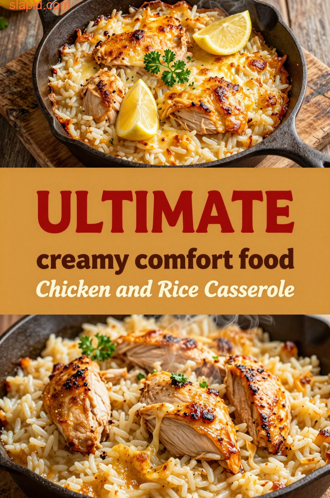Chicken and Rice Casserole - Budget-Friendly Meals - Slapid