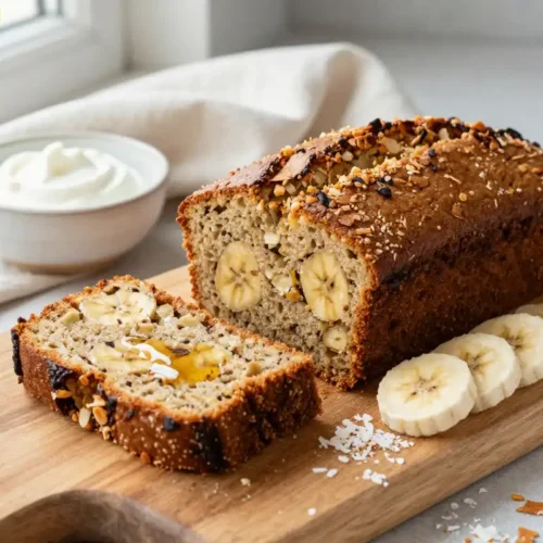 Step by step Easy Gluten-Free Coconut Flour Banana Bread