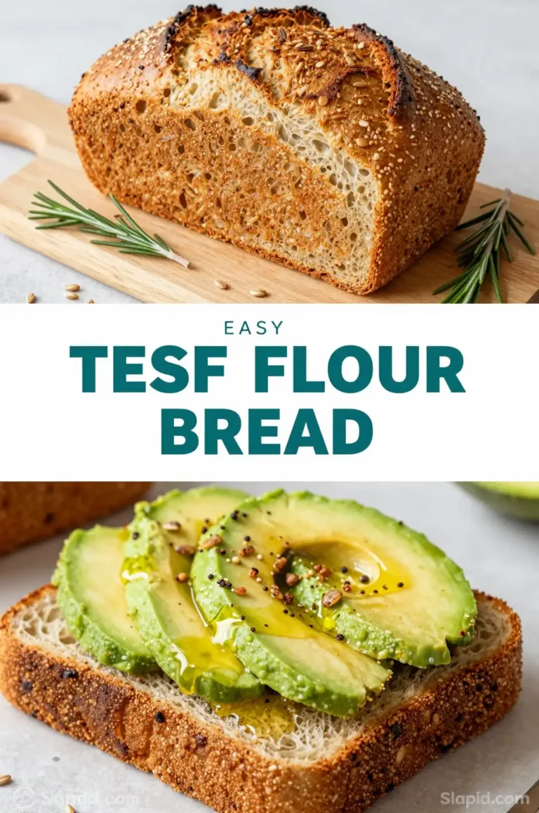 Easy Homemade Gluten-Free Teff Flour Bread - Bread & Baking Recipe | Slapid