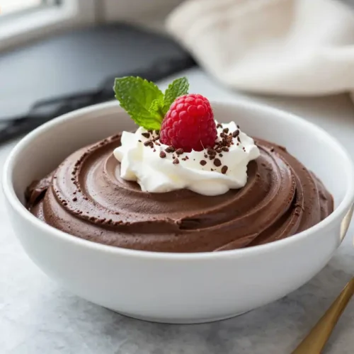 Step by step Easy No-Bake Chocolate Avocado Mousse Dessert