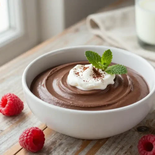Step by step Easy No-Bake Chocolate Avocado Mousse Recipe