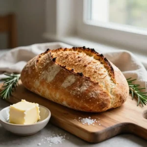 Step by step Easy No-Knead Artisan Dutch Oven Bread Recipe