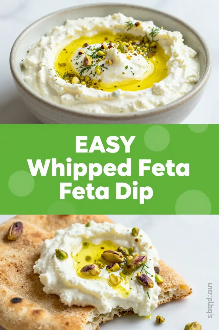 Easy Whipped Feta Dip with Pistachios - Appetizers & Dips Recipe | Slapid