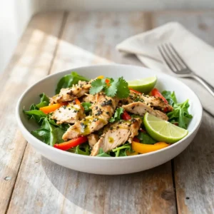 Step by step 10-Minute Dutch Oven Buttery Herb Caribbean Chicken Salad, Restaurant-Style
