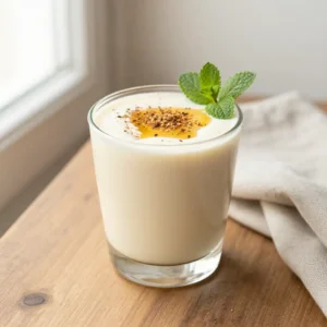 Step by step 15-Minute Broiled Creamy Cardamom Protein Lassi (No-Fail Herb Infused)
