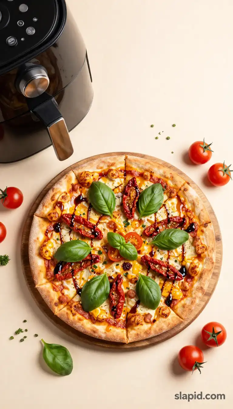 Air Fryer Brazilian Sugar-Free Pizza: Honey Glazed Melt-in-Mouth Restaurant-Style