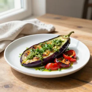 Step by step Broiled Melt-in-Mouth Aromatic Spanish Eggplant (Grandma's Secret)