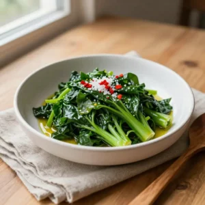 Step by step Buttery Braised Peppery Brazilian Collard Greens: Dairy-Free Family Favorite