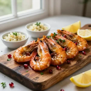 Step by step Caramelized Cast Iron Spiced Lebanese Shrimp: Grandma's Nut-Free Secret