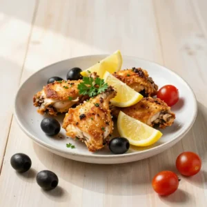 Step by step Crispy Pressure Cooker Mediterranean Chicken Thighs (Grandma's 5-Ingredient Secret)