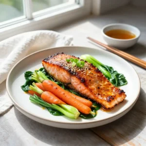 Step by step Crispy Sheet Pan Spicy Japanese Miso Salmon (Grandma's Secret)