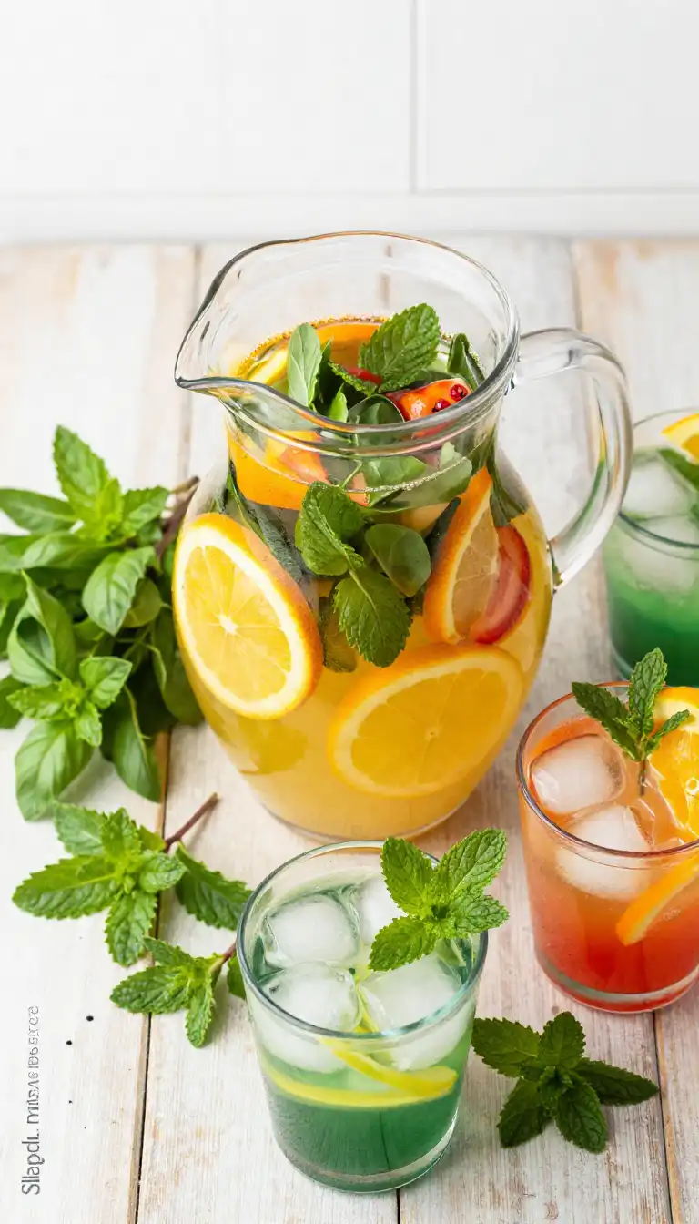 Dutch Oven Melt-in-Mouth Sugar-Free Spanish Herb-Infused Agua Fresca Concentrate