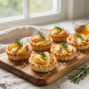 Step by step Golden Baked Savory Apple & Rosemary Tartlets (Whole30 Crowd-Pleaser)