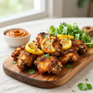 Step by step Make-Ahead Skillet Crispy Harissa Chicken Thighs with Caramelized Preserved Lemon