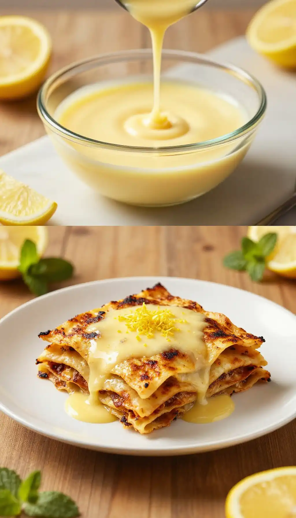 No-Cook Charred Instant Pot Garlic Butter Limoncello Dessert Lasagna pinterest pin