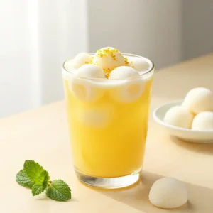 Step by step No-Cook Instant Pot Chewy Tangy Yuzu Mochi Drink (Restaurant-Style)