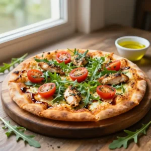 Step by step Pan-Fried Melt-in-Mouth Brazilian 'Pizza' with Herb-Infused Chicken (Grandma's Secret)