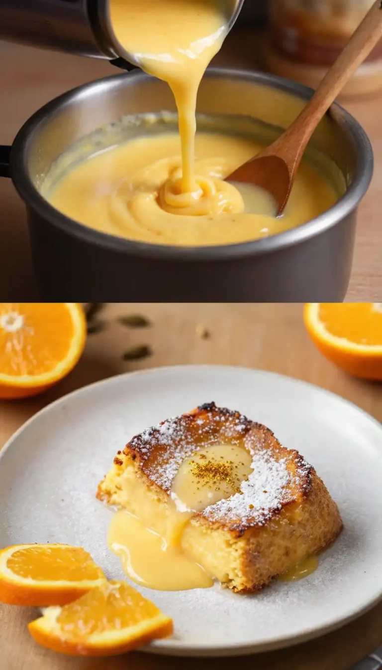 Pressure Cooker Creamy Spanish Cardamom-Orange Spice Bread Pudding