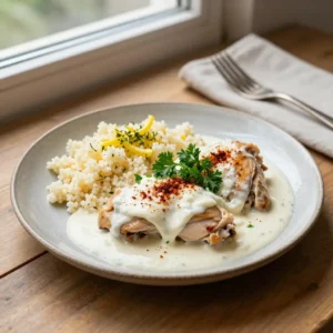 Step by step Slow-Cooked Creamy Turkish Yogurt Chicken: Bright Freezer-Friendly Weekend Secret