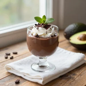 Step by step Easy No-Bake Vegan Chocolate Avocado Mousse Recipe