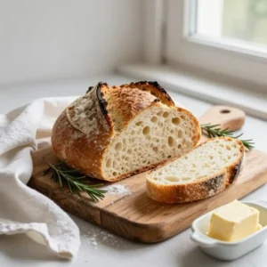 Step by step Easy No-Knead Artisan Dutch Oven Bread Recipe