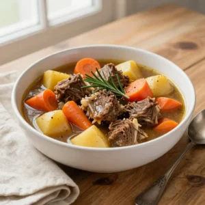Step by step Slow Cooker Lamb Stew with Root Vegetables