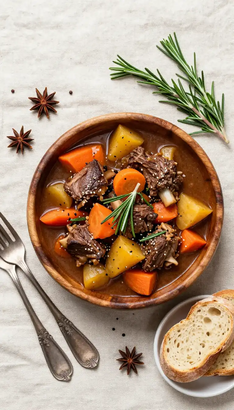 Slow Cooker Lamb Stew with Root Vegetables - Beef & Lamb Recipes Recipe | Slapid