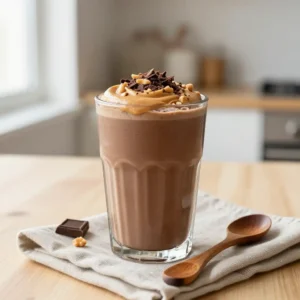 5-Ingredient Chocolate Peanut Butter Smoothie