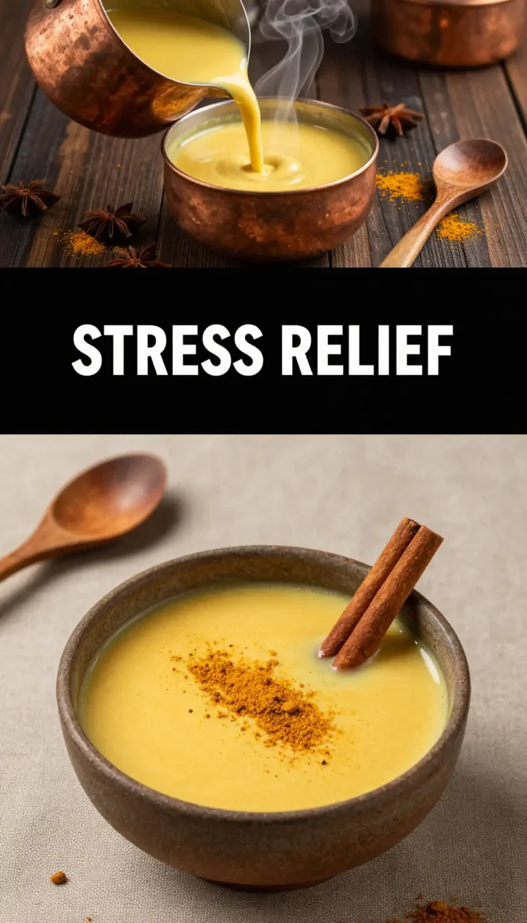 5-Minute Stress Relief Ashwagandha Golden Milk