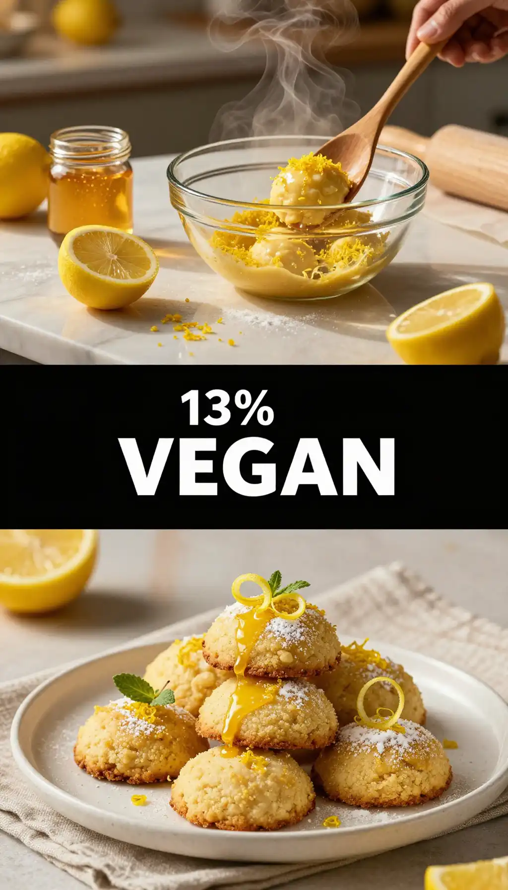 Agave And Lemon Zest Cookies pinterest pin