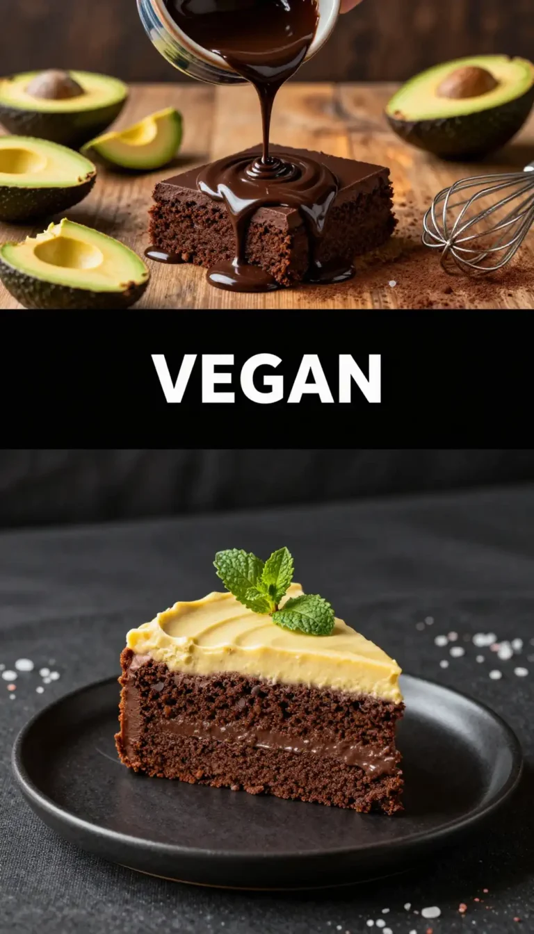 Avocado And Cocoa Fudge Layer Cake