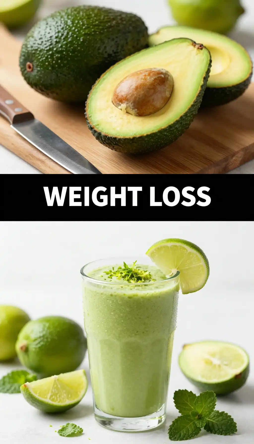 Avocado Lime Smoothie for Keto-Friendly Snack