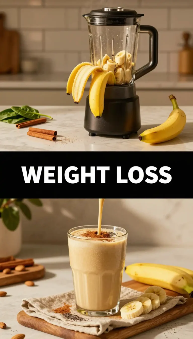 Banana Cinnamon Smoothie for Blood Sugar Balance