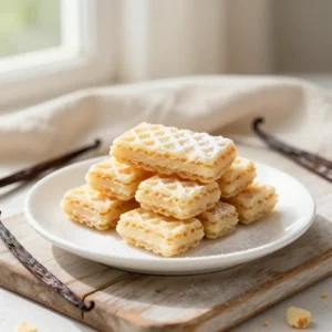 Easy Homemade Bare Vanilla Wafer Cookies Recipe