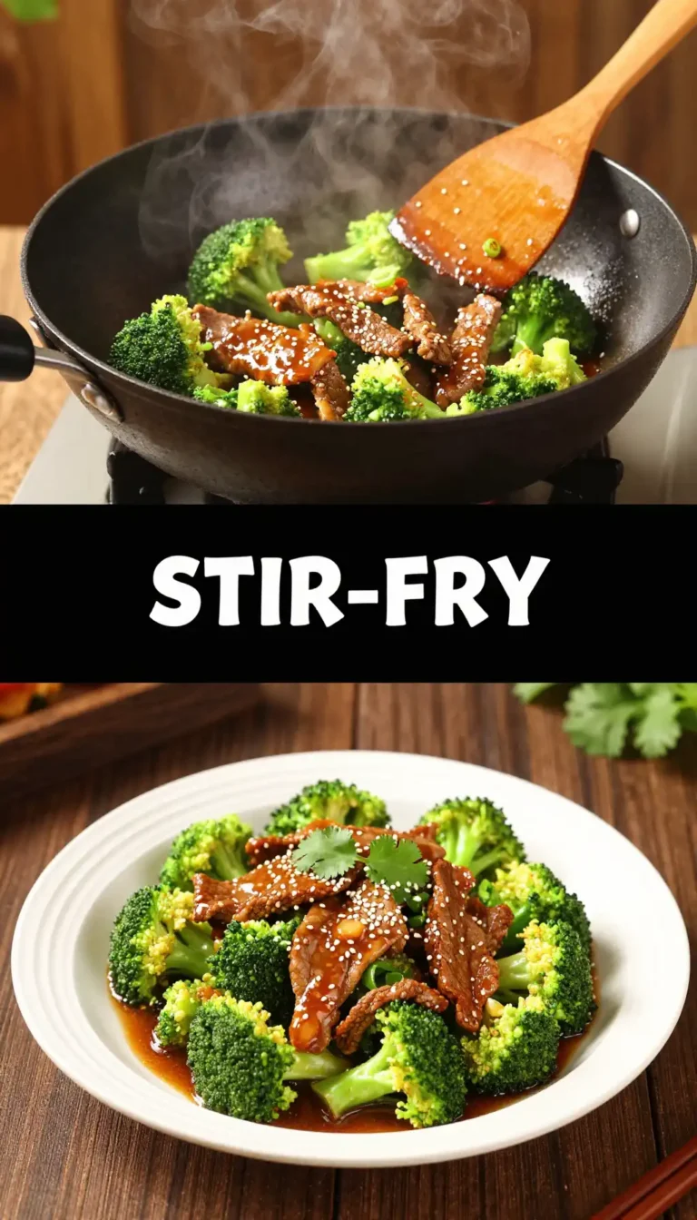 Beef and Broccoli Stir-Fry with Oyster Sauce