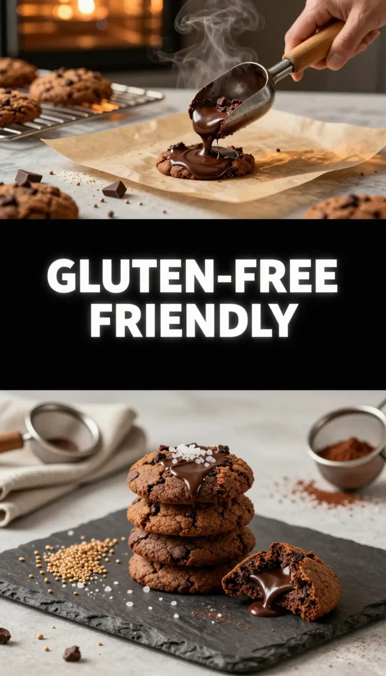 Buckwheat And Dark Chocolate Cookies