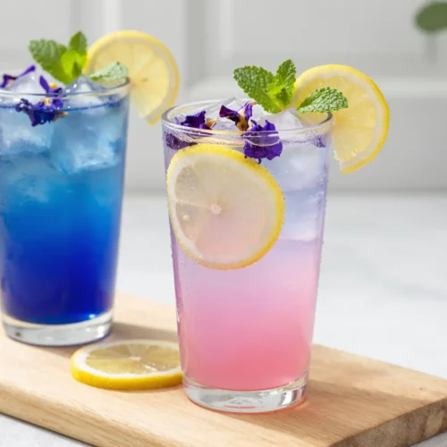 Magical Butterfly Pea Lemonade: Color Changing Drink Recipe