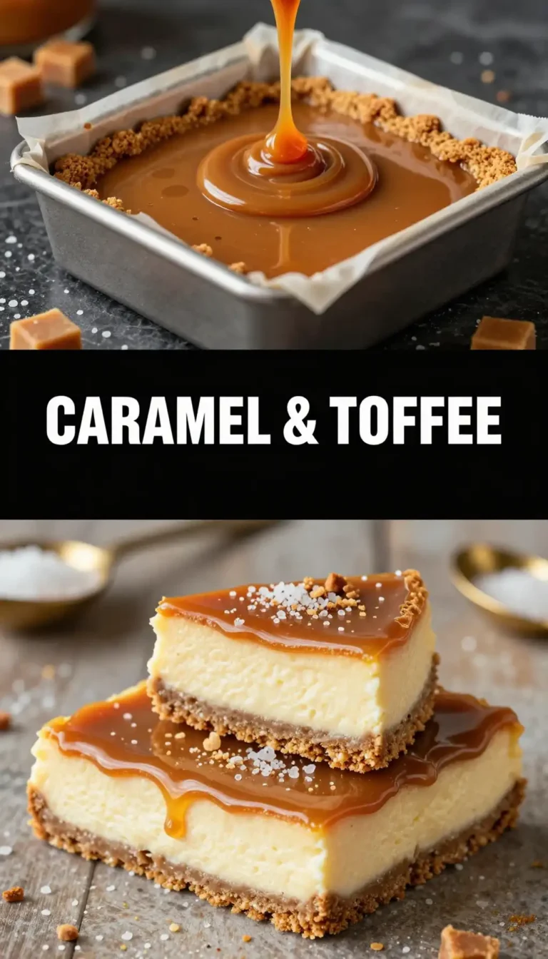 Butterscotch And Sea Salt Cheesecake