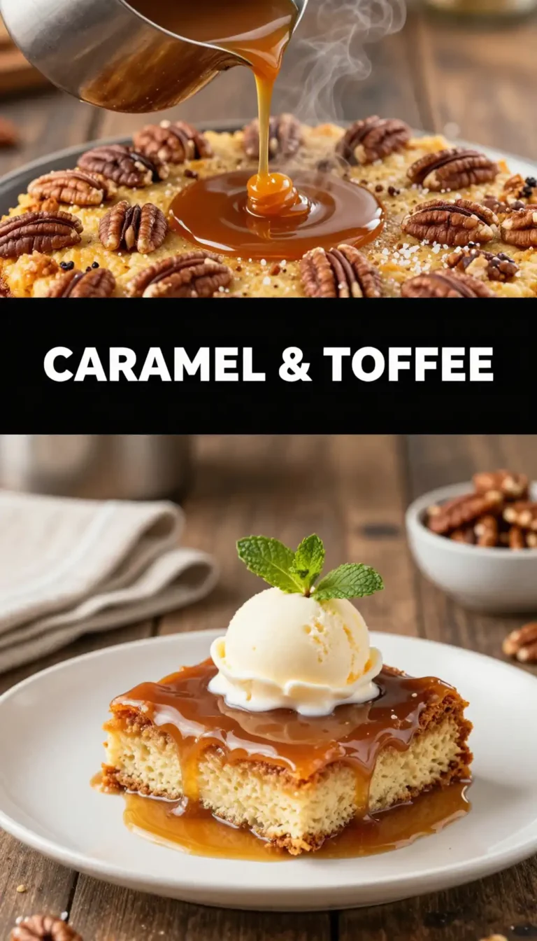 Butterscotch And Toasted Pecan Cake