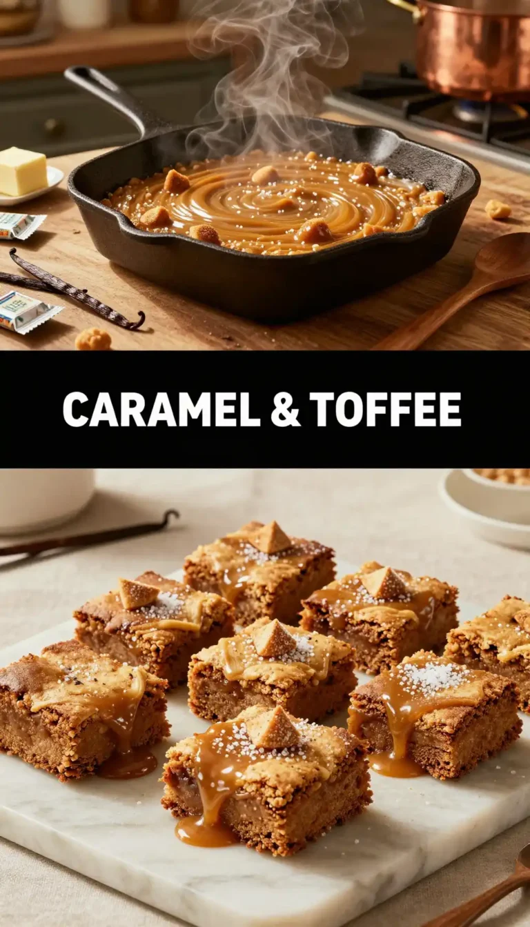 Butterscotch Blondies With Sea Salt