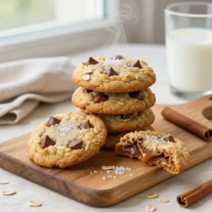 Easy Homemade Butterscotch Oatmeal Cookies Recipe