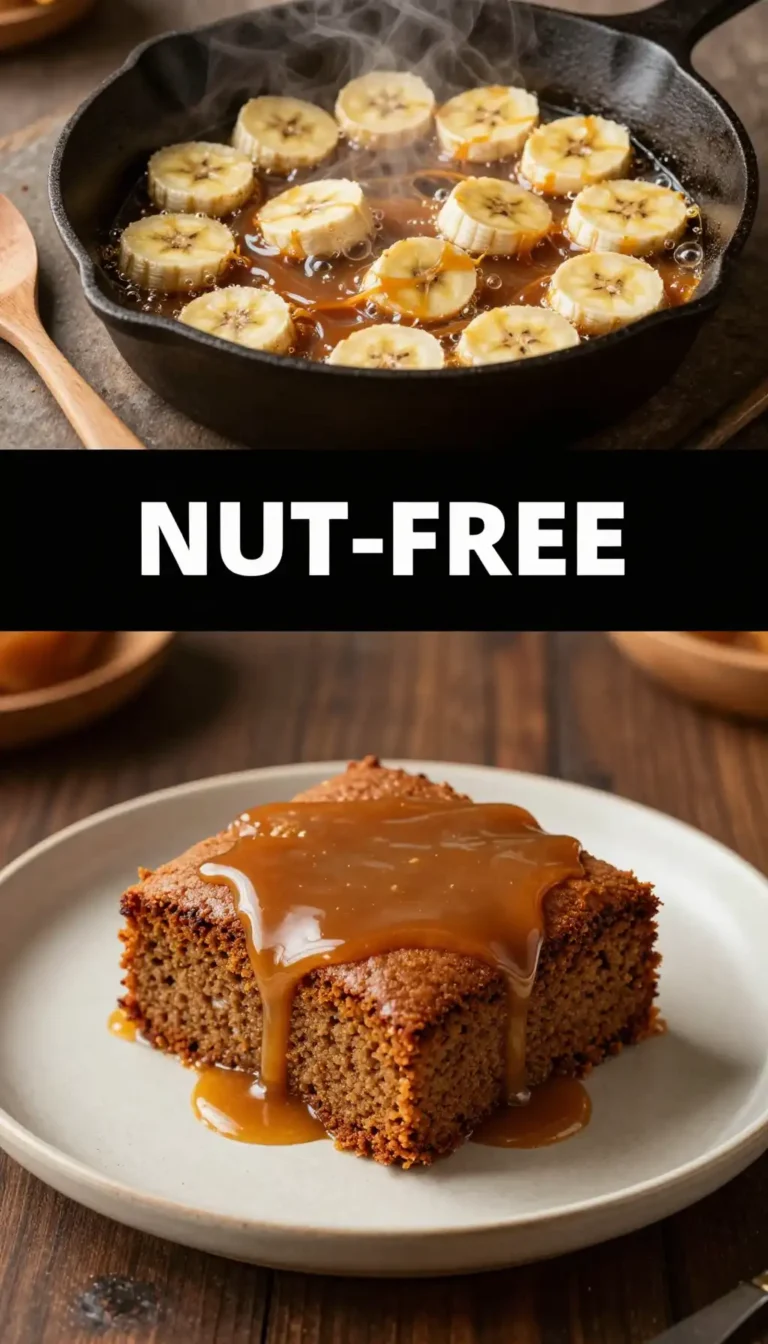 Caramelized Banana And Brown Sugar Cake