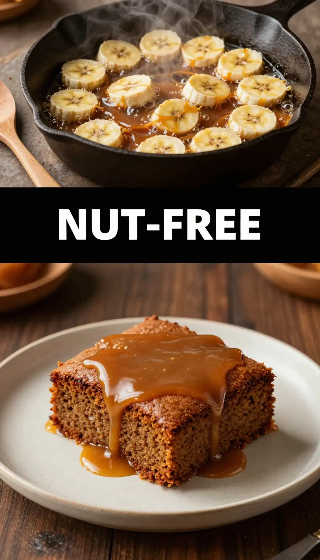 Caramelized Banana And Brown Sugar Cake