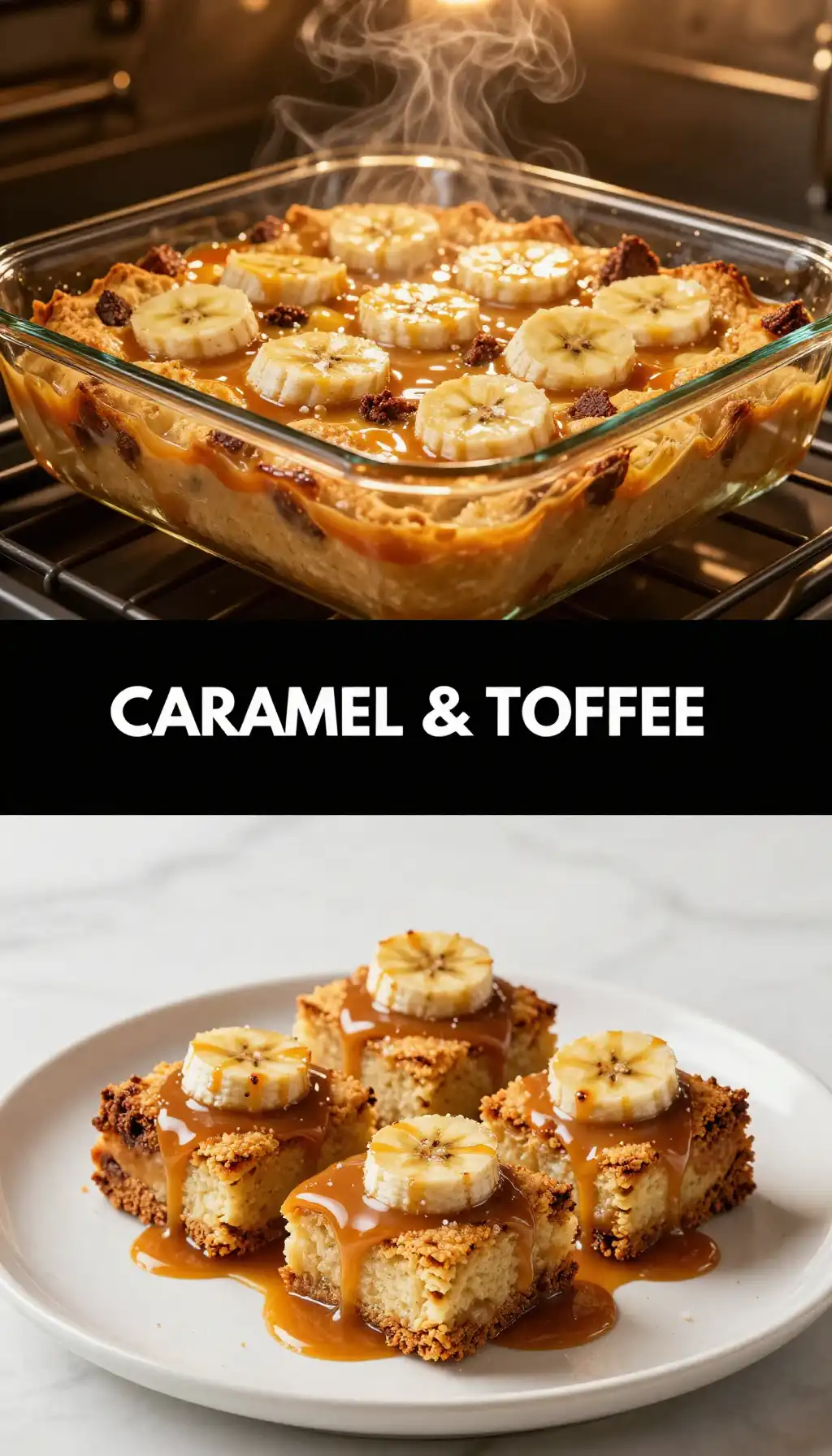 Caramelized Banana Blondies