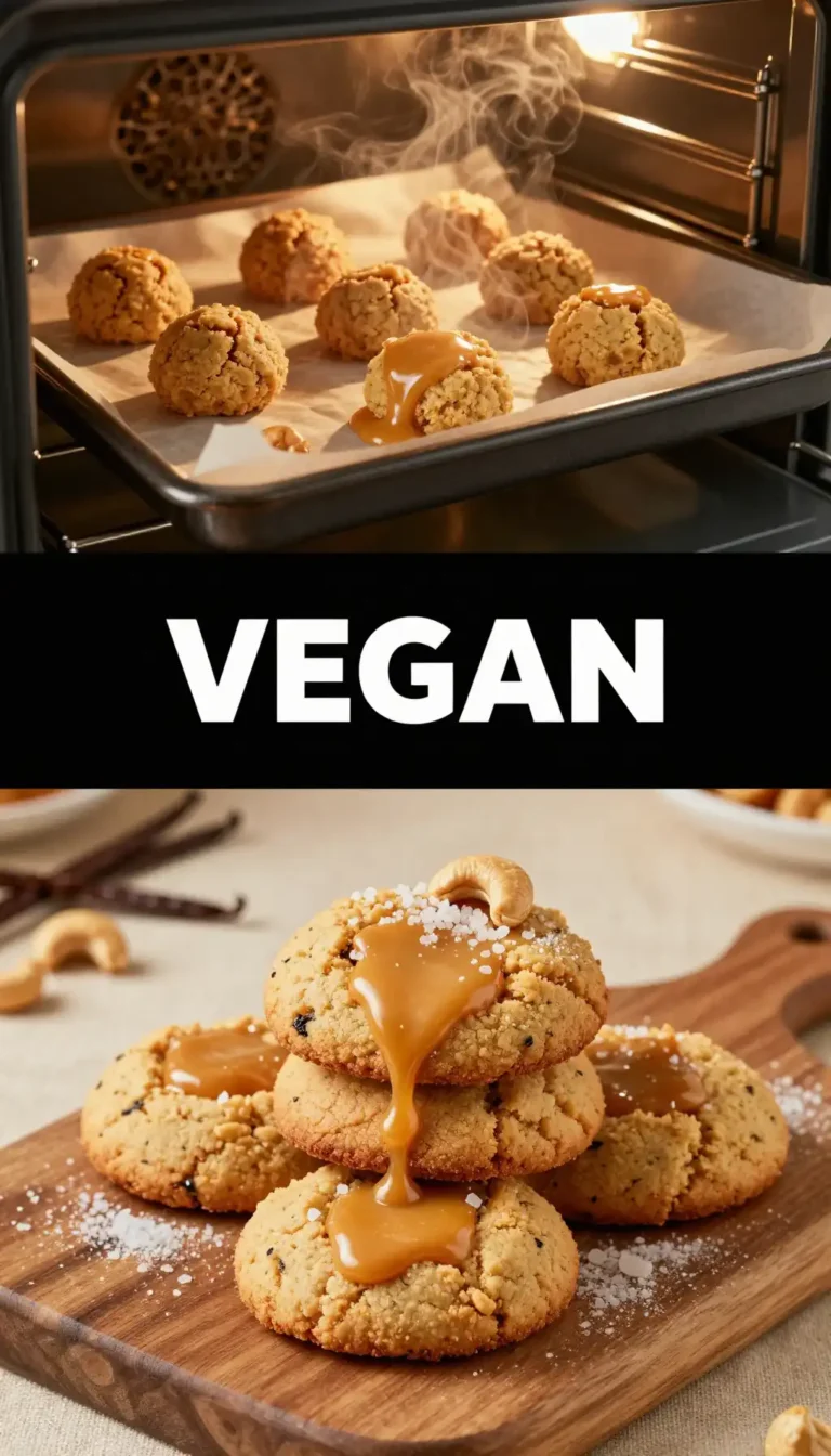 Cashew Butter And Vanilla Cookies