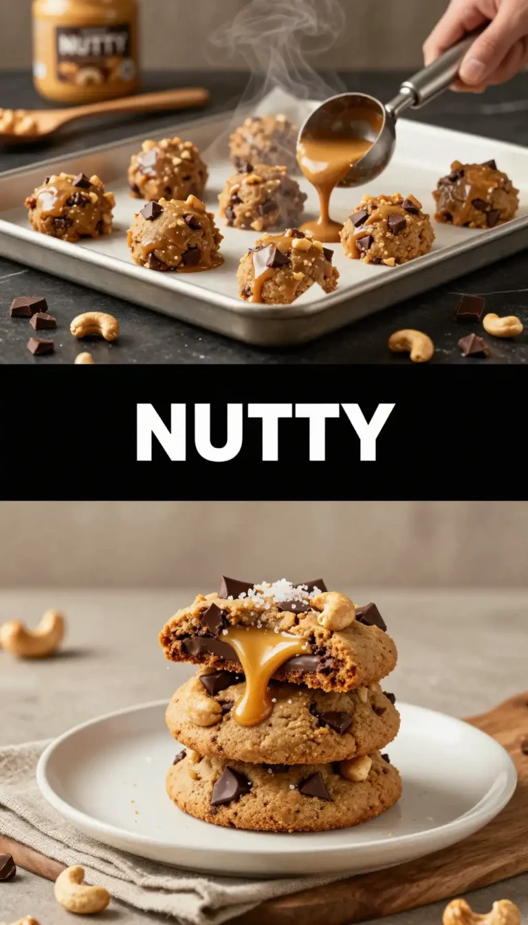 Cashew Butter Chocolate Chunk Cookies