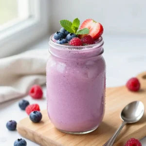 Easy Cauliflower Berry Smoothie Recipe for Kids