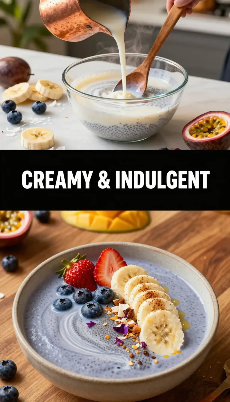 Chia Coconut Pudding Smoothie Bowl