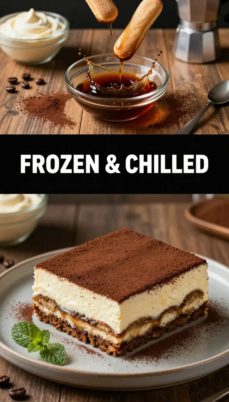 Chilled Tiramisu Inspired Layer Cake