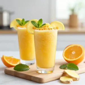 Easy Citrus Ginger Smoothie for Morning Energy